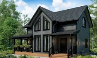 Проекты каркасных домов с террасой от 3574 рублей | Строй-Нвч